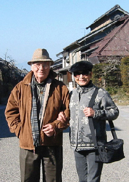 Jackson and his wife Yoshi